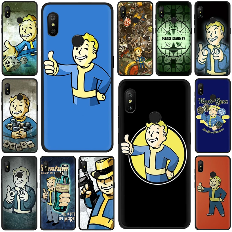 Мягкий силиконовый чехол для телефона из ТПУ game Fallout Xiaomi 6 8 9 SE 10 Pro A1 A2 A3 Lite 9T F1 CC9e Mix