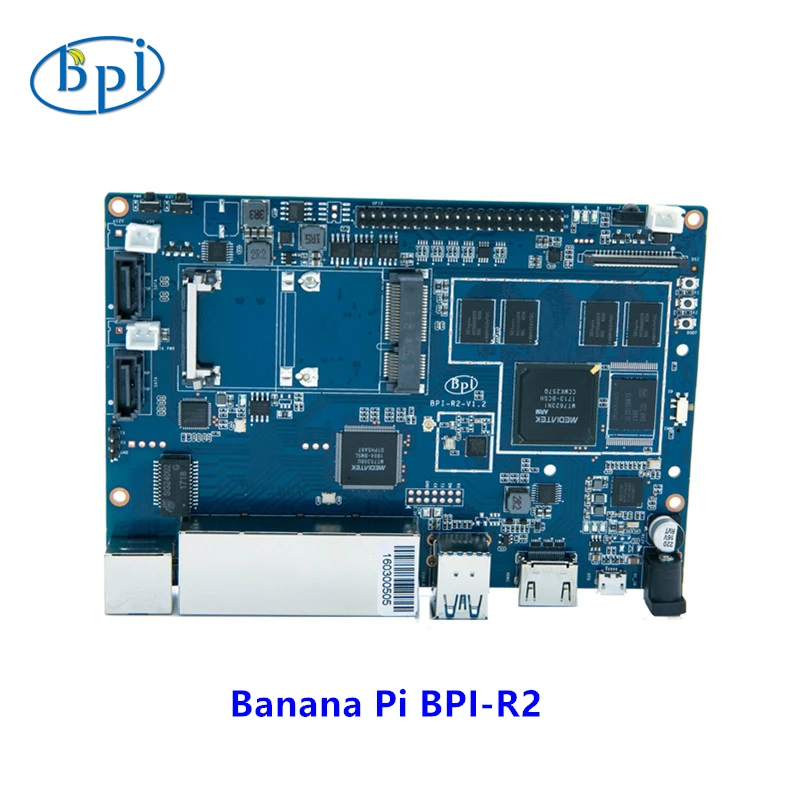 Роутер Opensource Banana PI BPI R2 MT 7623 
Роутер Opensource Banana PI BPI R2 MT 7623