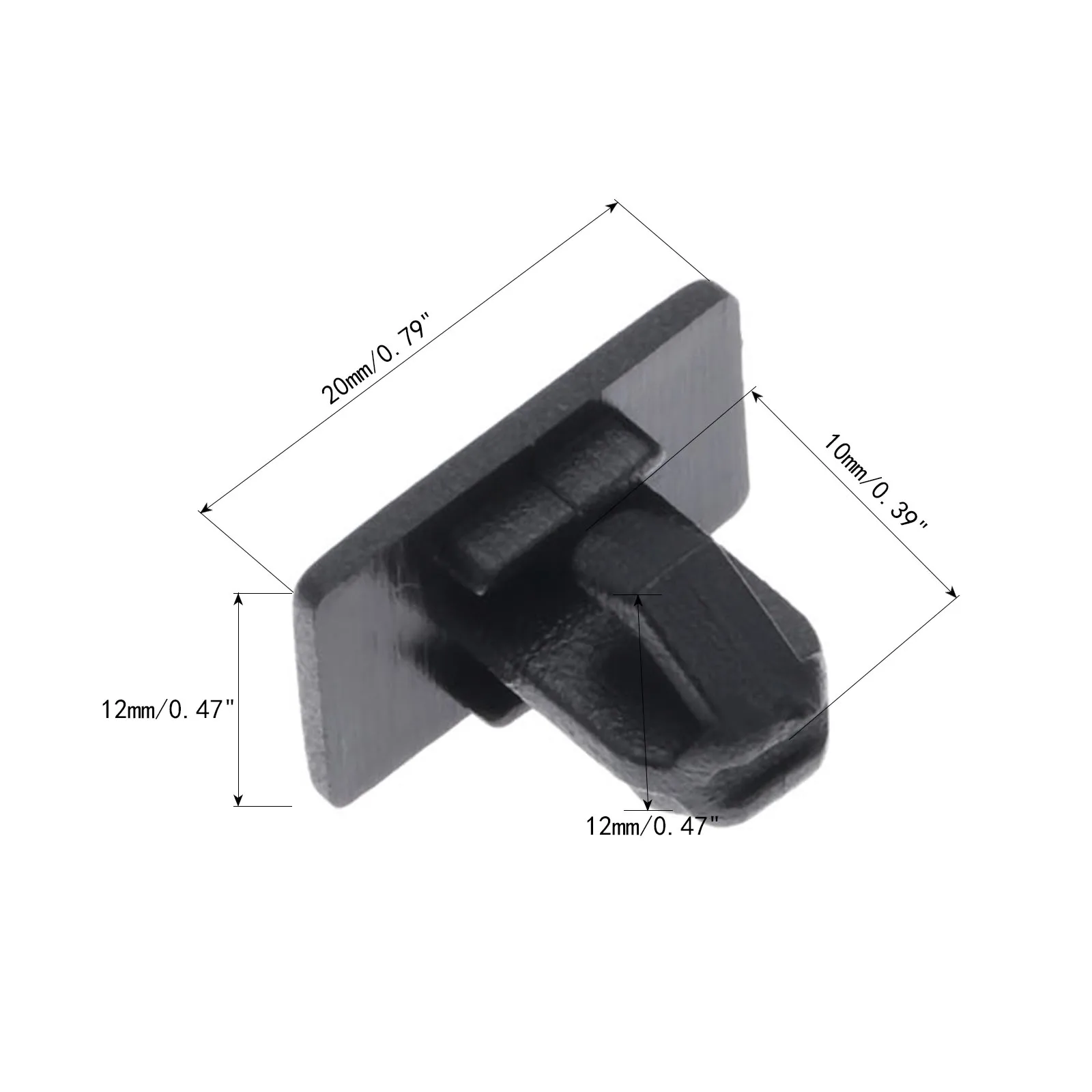 20Pcs/Lot Car Mopar Rocker Molding Clips 1BA41AX1AA For Chrysler 300 Dodge Charger Magnum 2005-2010
20Pcs/Lot Car Mopar Rocker Molding Clips 1BA41AX1AA For Chrysler 300 Dodge Charger Magnum 2005-2010