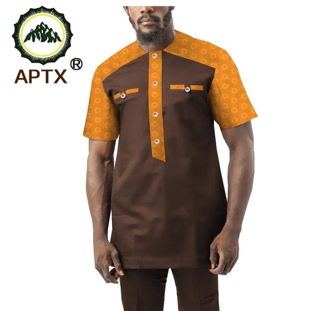 African Fashion Men Clothes Suit Short Sleeve Shirt Pants Set Traditional Attire T1916017
African Fashion Men Clothes Suit Short Sleeve Shirt Pants Set Traditional Attire T1916017