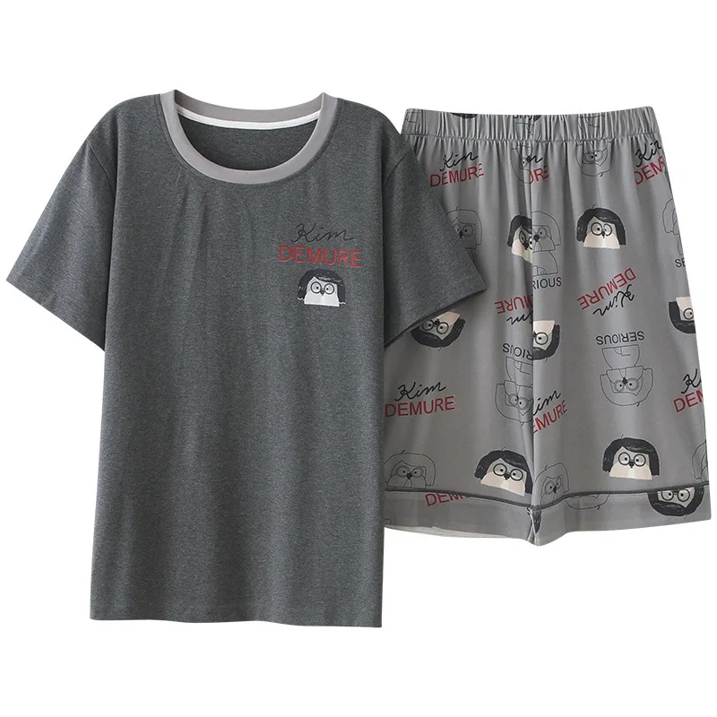 Atoff Home Satin Silk Male Nightwear Summer Fashion Pajamas Sets for Man 100% Cotton PJS Korean Soft Men's Sleepwear
Atoff Home Satin Silk Male Nightwear Summer Fashion Pajamas Sets for Man 100% Cotton PJS Korean Soft Men's Sleepwear