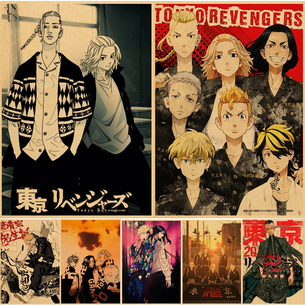 Лидер продаж, японские классические аниме постеры с токийским мстителем, украшение для дома, крафт-бумага, принты, искусство, винтажные накл...
Лидер продаж, японские классические аниме постеры с токийским мстителем, украшение для дома, крафт-бумага, принты, искусство, винтажные накл...