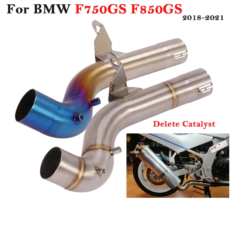 For BMW F750GS F850GS F850 GS 2018 2019 2020 Motorcycle Exhaust Tube Eliminator Enhanced Elbow Middle Link Pipe Catalyst Delete
For BMW F750GS F850GS F850 GS 2018 2019 2020 Motorcycle Exhaust Tube Eliminator Enhanced Elbow Middle Link Pipe Catalyst Delete