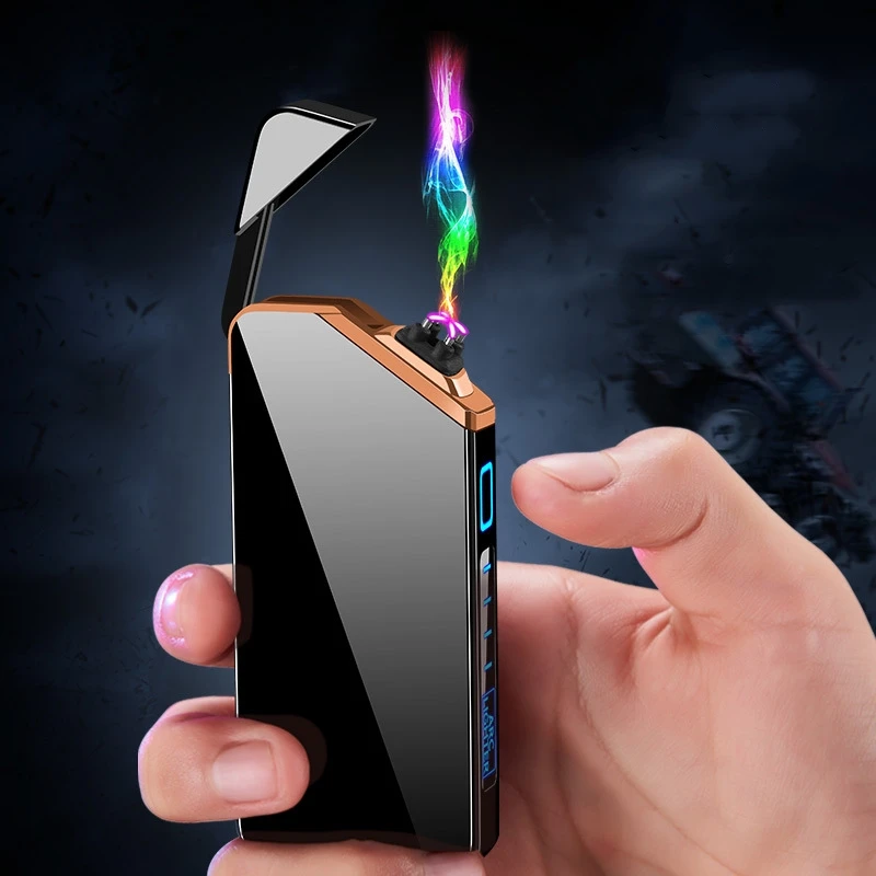 Dual Arc Plasma Lighter USB Rechargeable Portable Windproof Fingerprint Lnduction Lighters Disposable Cigarette Gadgets for Men
Dual Arc Plasma Lighter USB Rechargeable Portable Windproof Fingerprint Lnduction Lighters Disposable Cigarette Gadgets for Men