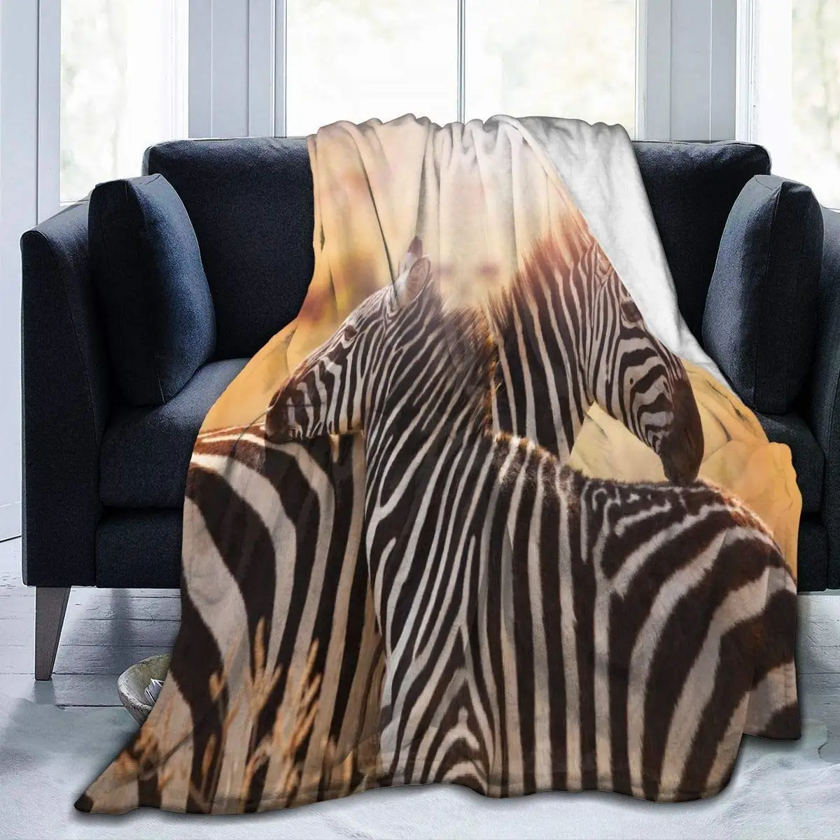 Zebra Throw Blankets Cozy Lightweight Decorative Blanket for Women Men and Kids
Zebra Throw Blankets Cozy Lightweight Decorative Blanket for Women Men and Kids