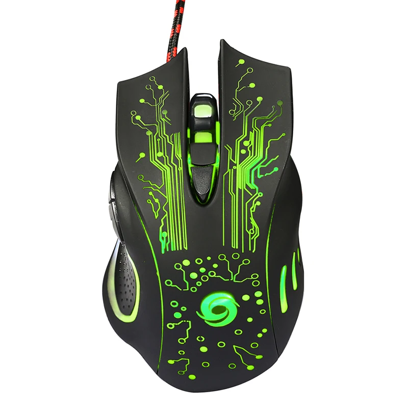 USB Wired Gaming Mouse 5500DPI Adjustable 7 Buttons LED Backlit Professional Gamer Mice Ergonomic Computer Mouse for PC Laptop
USB Wired Gaming Mouse 5500DPI Adjustable 7 Buttons LED Backlit Professional Gamer Mice Ergonomic Computer Mouse for PC Laptop