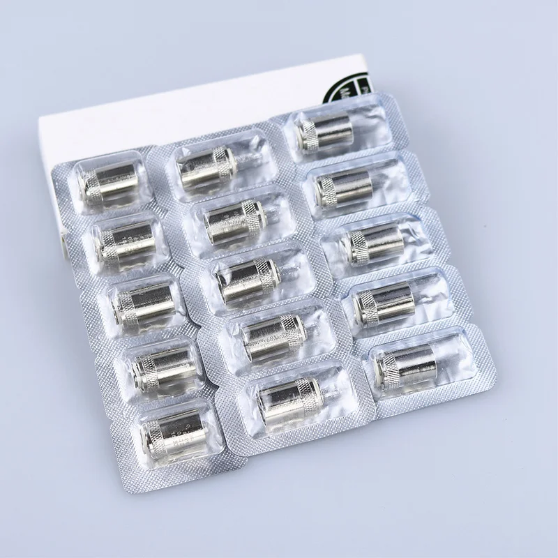 50pcs/lot Cubis BF SS316 Coil EGO AIO Atomizer 0.5/0.6/1.0ohm Replacement Coil for CUBIS Tank/Cubis Pro/eGO AIO/ Cuboid Mini kit
50pcs/lot Cubis BF SS316 Coil EGO AIO Atomizer 0.5/0.6/1.0ohm Replacement Coil for CUBIS Tank/Cubis Pro/eGO AIO/ Cuboid Mini kit
