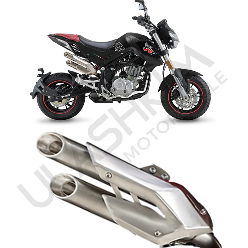 

Motorcycle Exhaust Sliencer Muffler Escape System With Db Killer For Benelli TNT 125 135 TNT125 TNT135 Exhaust