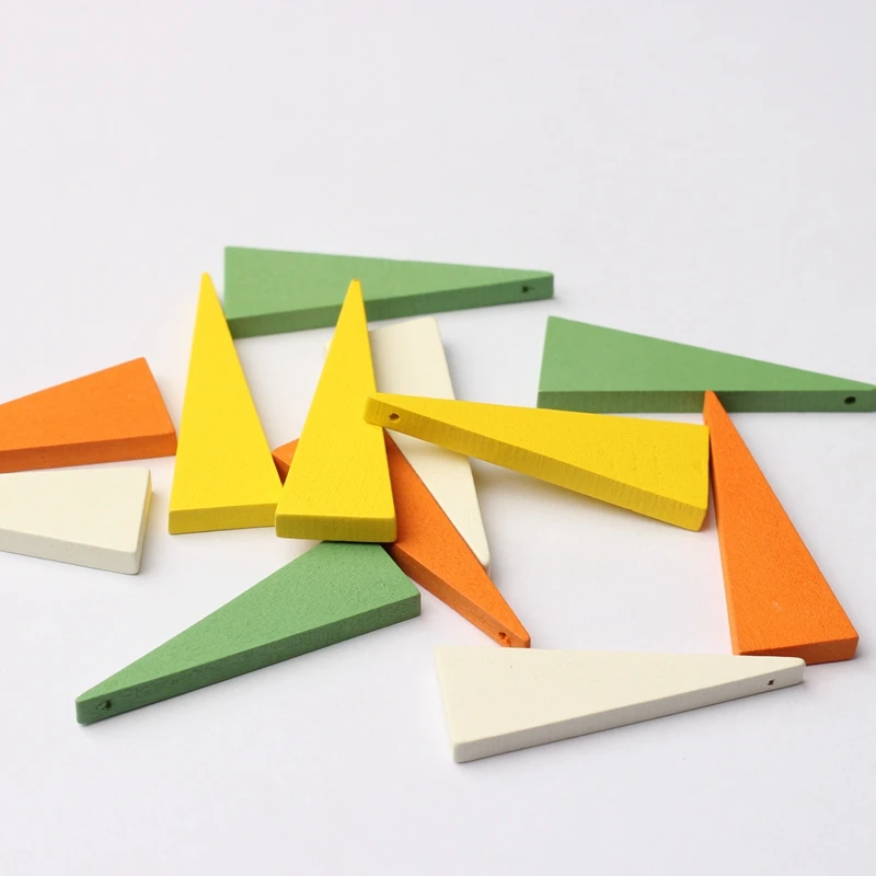 10pcs/lot New Wood Charms Geometric Triangle Beads Charms Pendants For Fashion Jewelry Earrings Making Accessories
10pcs/lot New Wood Charms Geometric Triangle Beads Charms Pendants For Fashion Jewelry Earrings Making Accessories