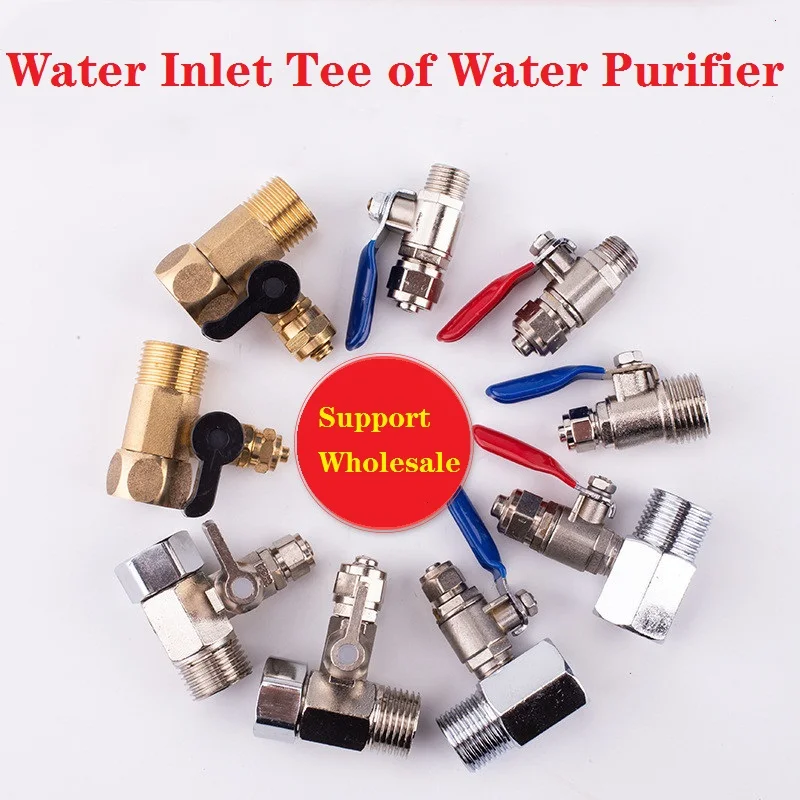 1/4" 3/8" OD Hose Quick Connection Pipe Fittings Water Purifier Ball Valve RO Straight Reveser Osmosis Copper Alloy Accessory
1/4" 3/8" OD Hose Quick Connection Pipe Fittings Water Purifier Ball Valve RO Straight Reveser Osmosis Copper Alloy Accessory
