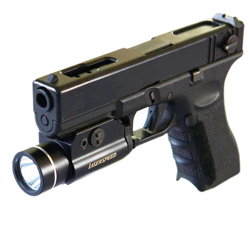 LASERSPEED Hunting Light High Lumen Weapon light Firearms Tactical Pistol Rifle LED Stroble Flashlight Armas Airsoft White Light
LASERSPEED Hunting Light High Lumen Weapon light Firearms Tactical Pistol Rifle LED Stroble Flashlight Armas Airsoft White Light
