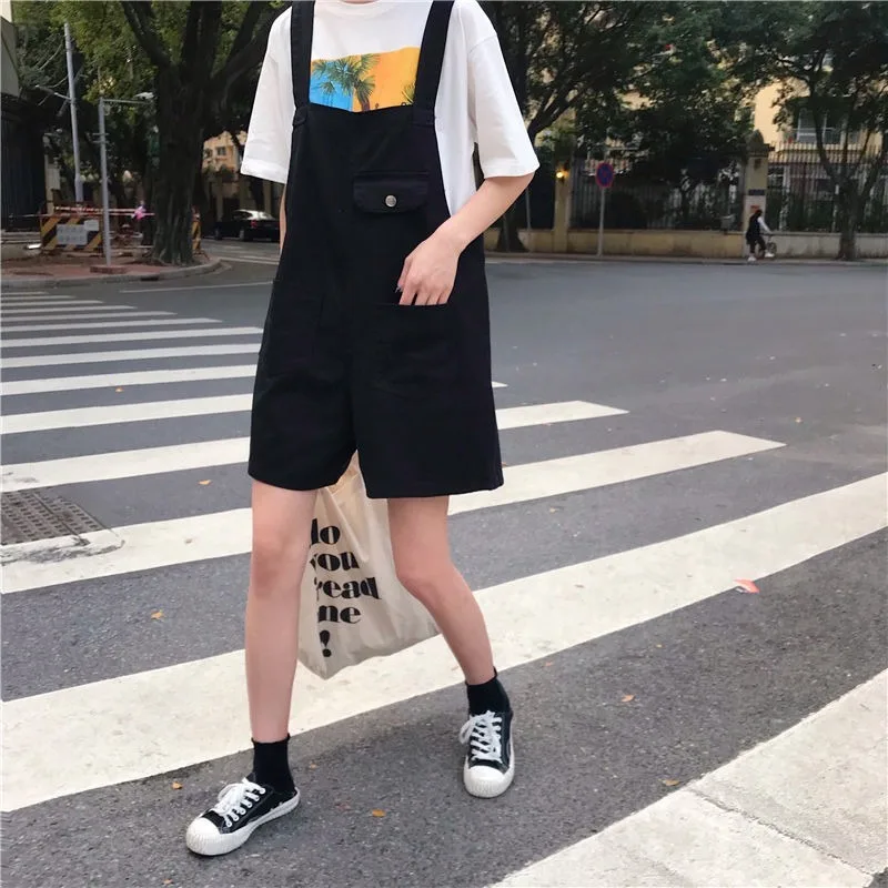Rompers Women Denim Pockets Casual Simple Sweet Chic Summer All-match Womens Korean Style Loose High Quality Ins BF Summer Retro
Rompers Women Denim Pockets Casual Simple Sweet Chic Summer All-match Womens Korean Style Loose High Quality Ins BF Summer Retro