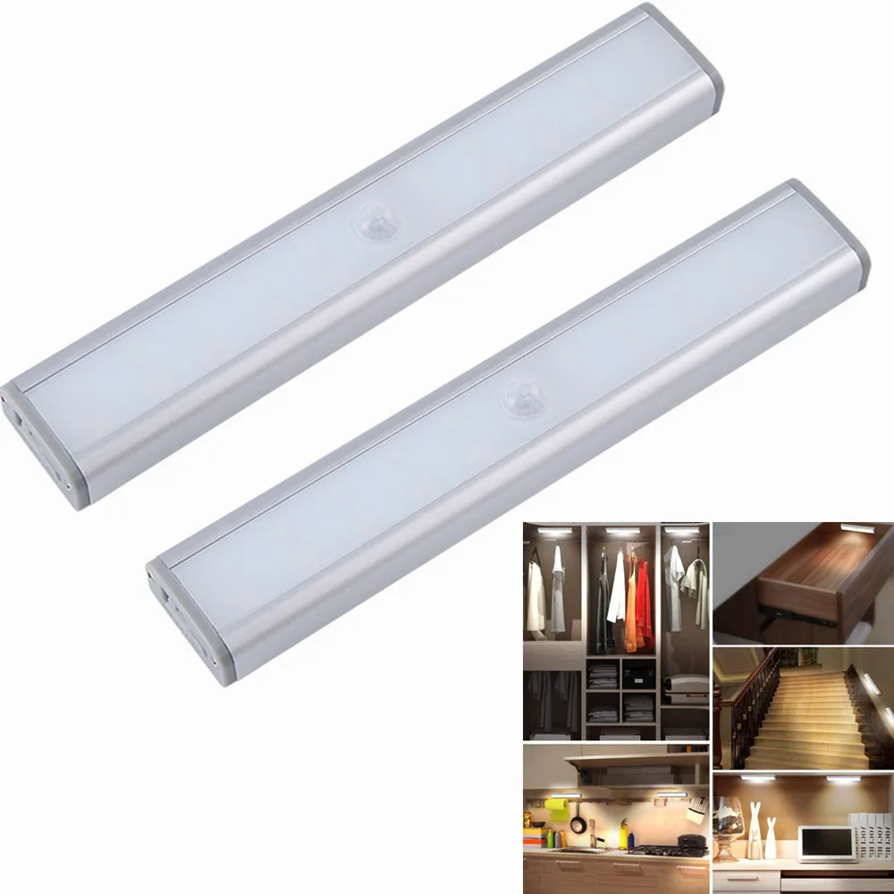 LED Closet Light Smart lamp With PIR Motion Sensor Wireless Wall lamp USB Charging Battery Cabinet led For Home Kitchen stairs
LED Closet Light Smart lamp With PIR Motion Sensor Wireless Wall lamp USB Charging Battery Cabinet led For Home Kitchen stairs