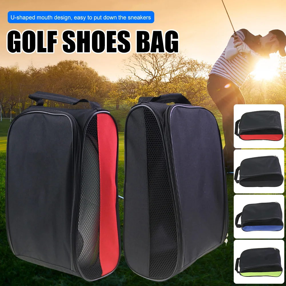Golf Shoes Bag Portable Breathable Shoe Case With Zipper Handle Waterproof Large Capacity Bag For Sport Golf Tennis Supplies
Golf Shoes Bag Portable Breathable Shoe Case With Zipper Handle Waterproof Large Capacity Bag For Sport Golf Tennis Supplies
