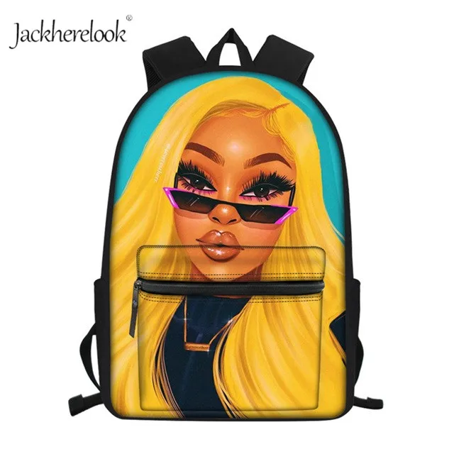 Школьный портфель для девочек Jackherelook, школьные сумки для начальной школы, милый детский рюкзак с принтом Африканской принцессы для девочек ...
Школьный портфель для девочек Jackherelook, школьные сумки для начальной школы, милый детский рюкзак с принтом Африканской принцессы для девочек ...