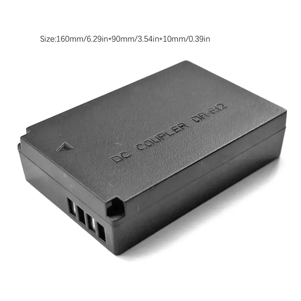 

LP-E12 Fake Battery DRE12 DR-E12 (Need CA-PS700) DC Coupler for Canon Digital Cameras EOS-M EOS M M2 M10 M50 M100