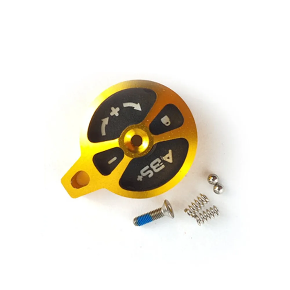 Bicycle Fork Shoulder Control Cover Yellow For MTB Bike Lock Cap Switch Manual Lockout Assembly Kit With Screw Ball Small Spring
Bicycle Fork Shoulder Control Cover Yellow For MTB Bike Lock Cap Switch Manual Lockout Assembly Kit With Screw Ball Small Spring