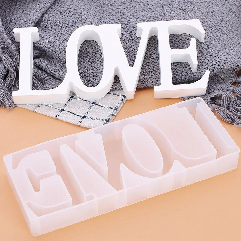 DIY Silicone Mold "LOVE" Mold Home Decorations for Valentine's Day Wedding Party Decor Accessories 2020 New Arrival Mold
DIY Silicone Mold "LOVE" Mold Home Decorations for Valentine's Day Wedding Party Decor Accessories 2020 New Arrival Mold