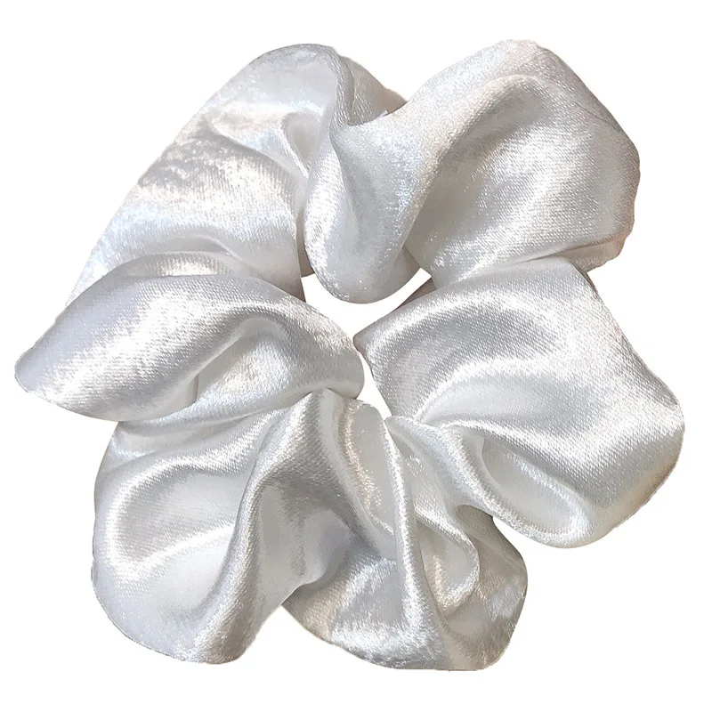 Vintage Solid Color Silk Hair Ties Fashion Handmade Women Scrunchie Elastic Hair Band Rope Hairband Hair Accessories Headwear
Vintage Solid Color Silk Hair Ties Fashion Handmade Women Scrunchie Elastic Hair Band Rope Hairband Hair Accessories Headwear