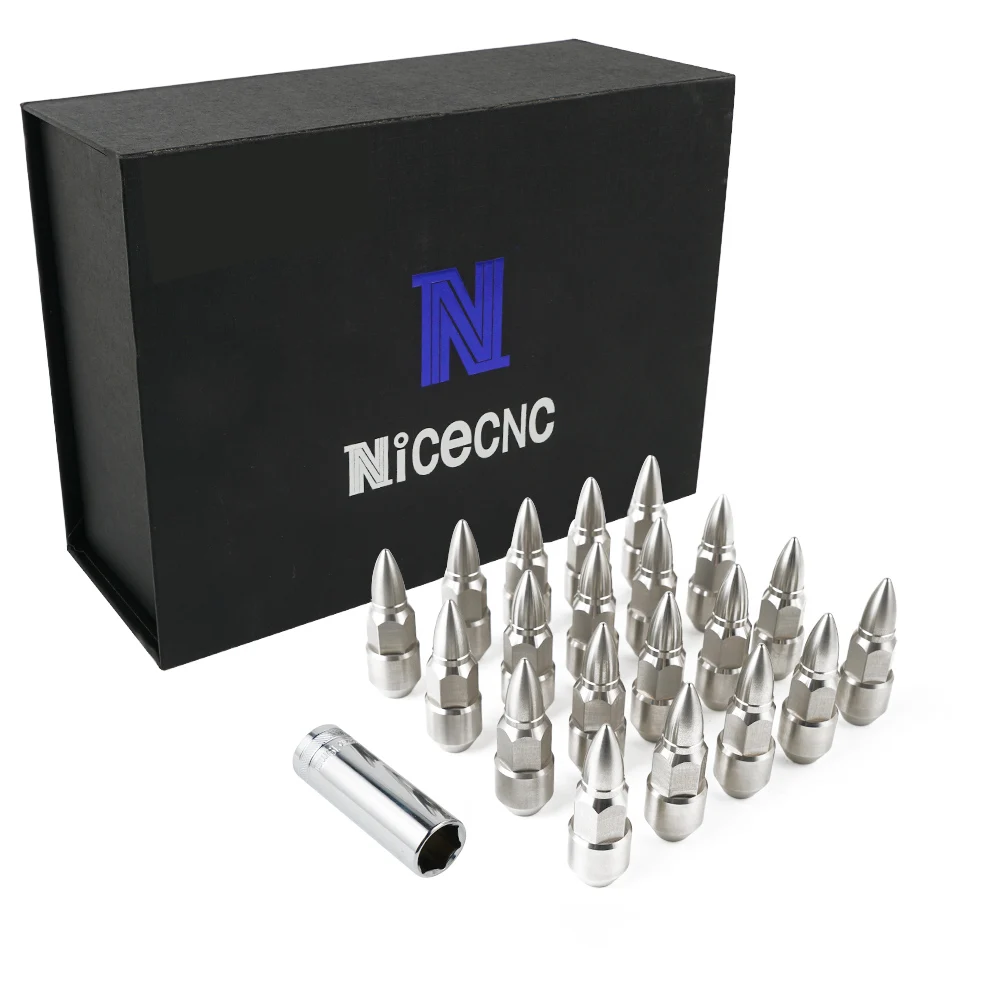 NICECNC 20Pcs 12*1.5 LUG NUTS Quality Alloy Wheel Machined Wheel Replacement Wheel Racing For Hellaflush For Acura TLX
NICECNC 20Pcs 12*1.5 LUG NUTS Quality Alloy Wheel Machined Wheel Replacement Wheel Racing For Hellaflush For Acura TLX