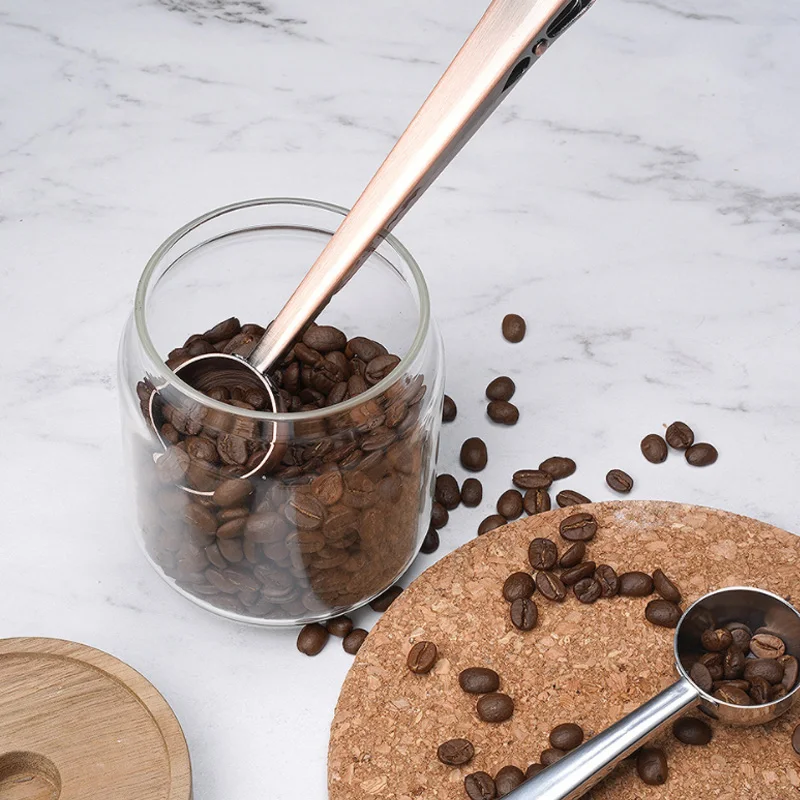Two-In-One Stainless Steel Coffee Spoon Multifunctional Sealing Clamp Measuring Spoon Kitchen Creative Tools Seasoning Supplies
Two-In-One Stainless Steel Coffee Spoon Multifunctional Sealing Clamp Measuring Spoon Kitchen Creative Tools Seasoning Supplies
