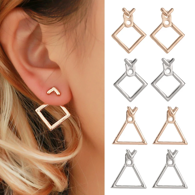 Trendy Cute Nickel Free Earrings Fashion Jewelry Earrings Square Stud Earrings For Women Brincos Statement Earrings 
Trendy Cute Nickel Free Earrings Fashion Jewelry Earrings Square Stud Earrings For Women Brincos Statement Earrings