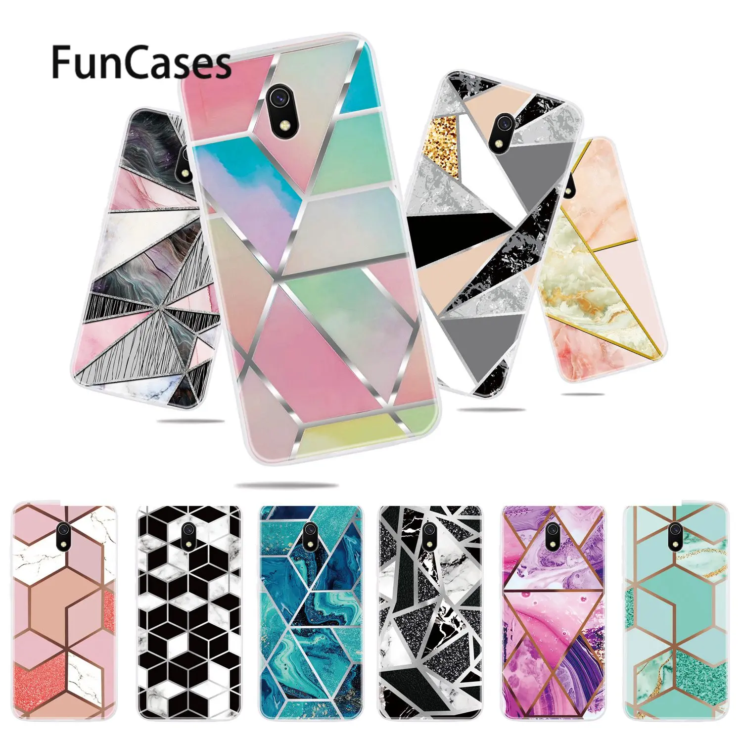 Чехлы подставки для Xiaomi Redmi 8A Cube Carcasa мягкий силиконовый чехол Ajax capinha чехлы