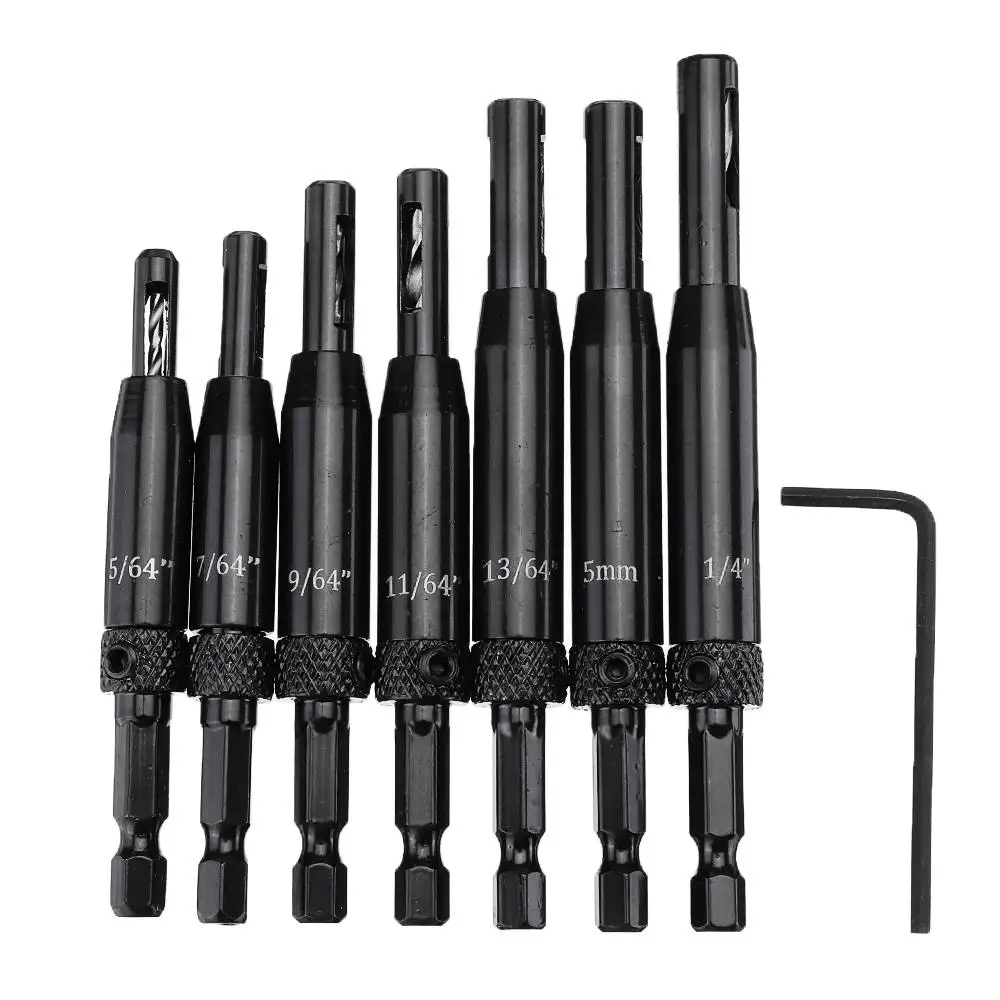 Aluminium Alloy Self Centering Door Hinges Drill Bit Hole Puncher Woodworking Reaming Tool Countersink Drill Bit
Aluminium Alloy Self Centering Door Hinges Drill Bit Hole Puncher Woodworking Reaming Tool Countersink Drill Bit