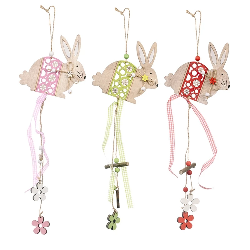 Easter Bunny Rabbit Wooden Hanging Pendant, Diy Craft Home Party Favors with Ropes Decorations for Kids Adult
Easter Bunny Rabbit Wooden Hanging Pendant, Diy Craft Home Party Favors with Ropes Decorations for Kids Adult
