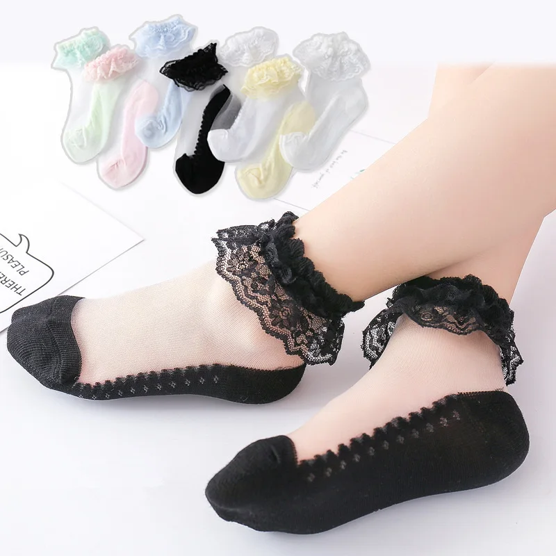 Spring Summer Cute Baby Girls Kids Mesh Socks Fashion Lace Ruffle Frilly Ankle Short Socks Breathable Princess Baby Girls Socks 
Spring Summer Cute Baby Girls Kids Mesh Socks Fashion Lace Ruffle Frilly Ankle Short Socks Breathable Princess Baby Girls Socks