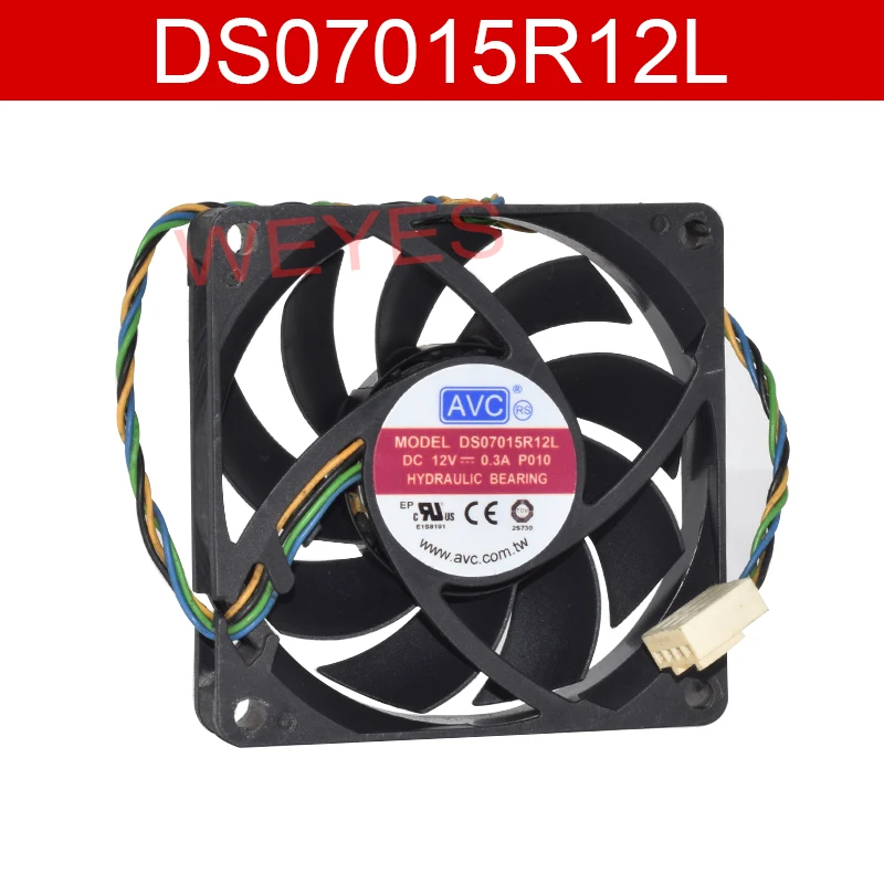 Вентилятор охлаждения для процессора AVC DS07015R12L 12 в пост. Тока 0 3 а 4 линии |