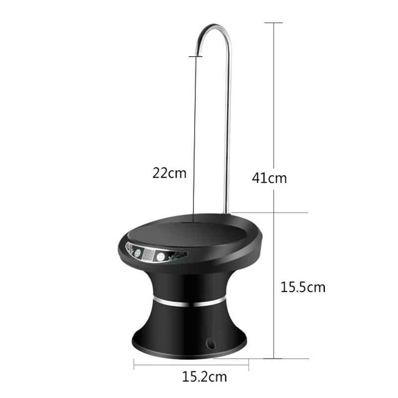 Electric Water Dispenser Wireless Portable Automatic Water Pump Bucket Bottle Dispenser USB Charge Barrels/Desk Usage
Electric Water Dispenser Wireless Portable Automatic Water Pump Bucket Bottle Dispenser USB Charge Barrels/Desk Usage