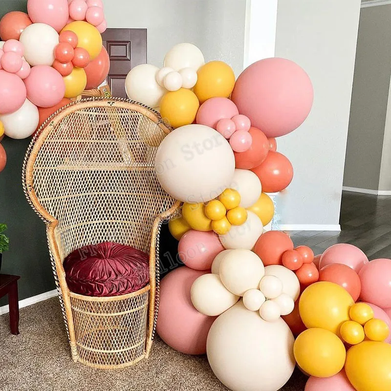 101pcs Double Ivory White Set White Balloons Arch Kit Double Maca Pink-retro Red Colors Birthday Ballon Garland Party Decoration
101pcs Double Ivory White Set White Balloons Arch Kit Double Maca Pink-retro Red Colors Birthday Ballon Garland Party Decoration