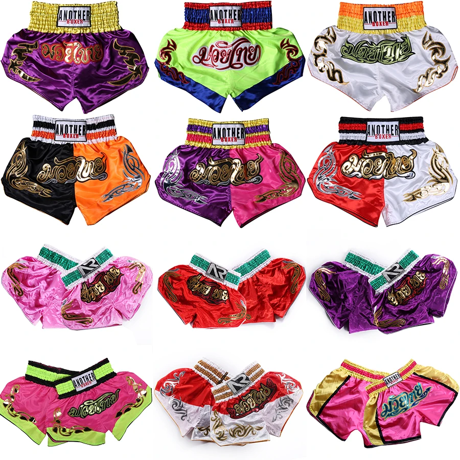 Muay Thai Shorts Women Boxing Pants Kickboxing Fight Grappling Trunks Adult Children Sanda Training Clothes Men's MMA Uniform
Muay Thai Shorts Women Boxing Pants Kickboxing Fight Grappling Trunks Adult Children Sanda Training Clothes Men's MMA Uniform