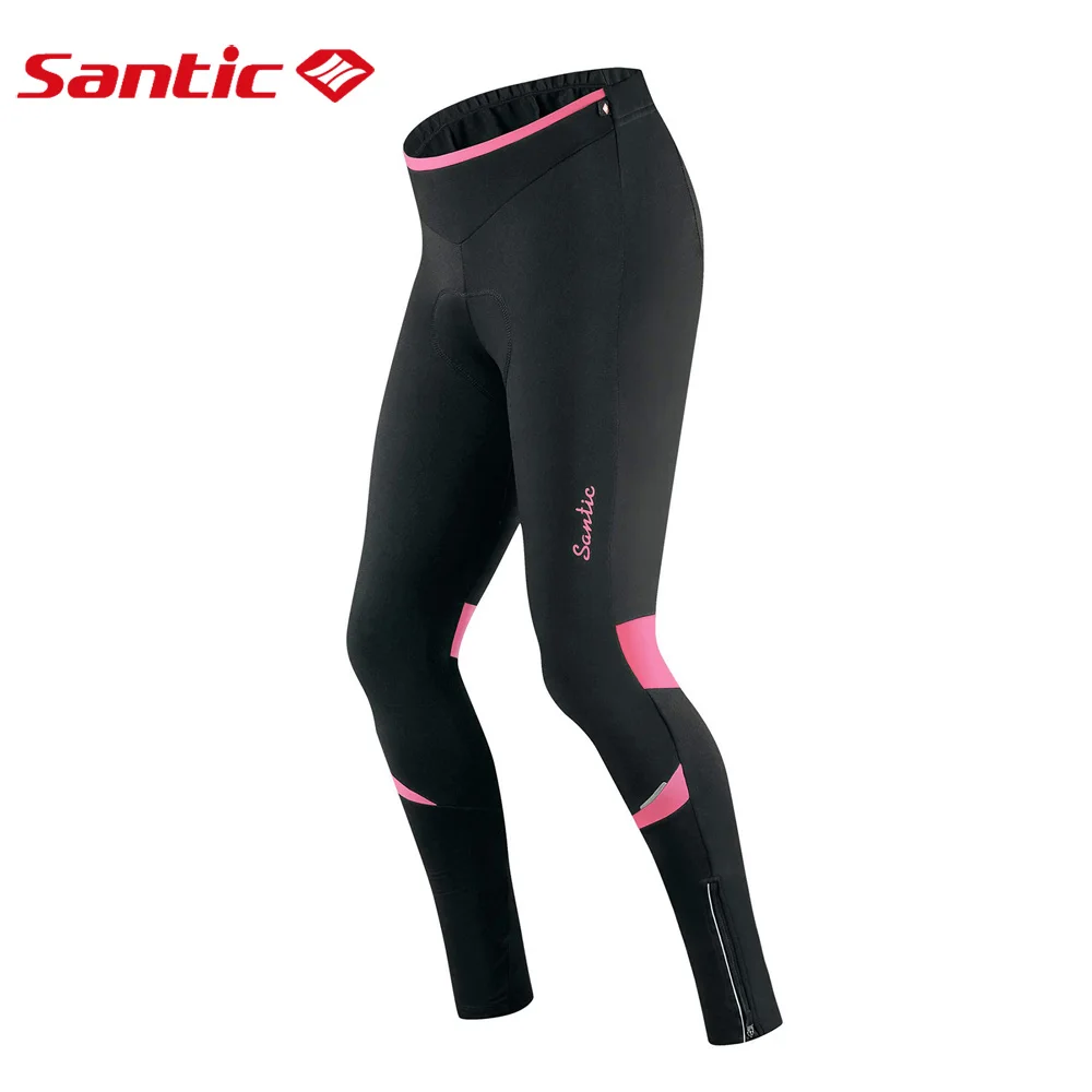 Santic Women's Cycling Windproof Pants with 4D Padded Bicycle Fleece Lined Leggings Reflective MTB Bike Thermal Sports Pants
Santic Women's Cycling Windproof Pants with 4D Padded Bicycle Fleece Lined Leggings Reflective MTB Bike Thermal Sports Pants