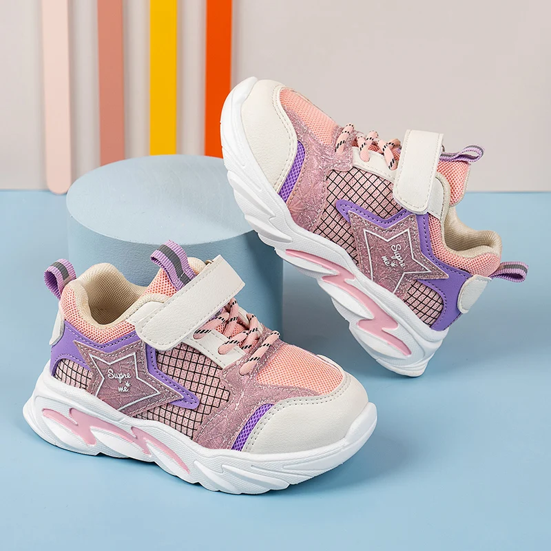 Children's Spring Autumn Casual Shoes Boys Girls Super Fiber Mesh Sports Shoes Baby Shoes Shock Absorption Anti-Skid Casual Shoe
Children's Spring Autumn Casual Shoes Boys Girls Super Fiber Mesh Sports Shoes Baby Shoes Shock Absorption Anti-Skid Casual Shoe