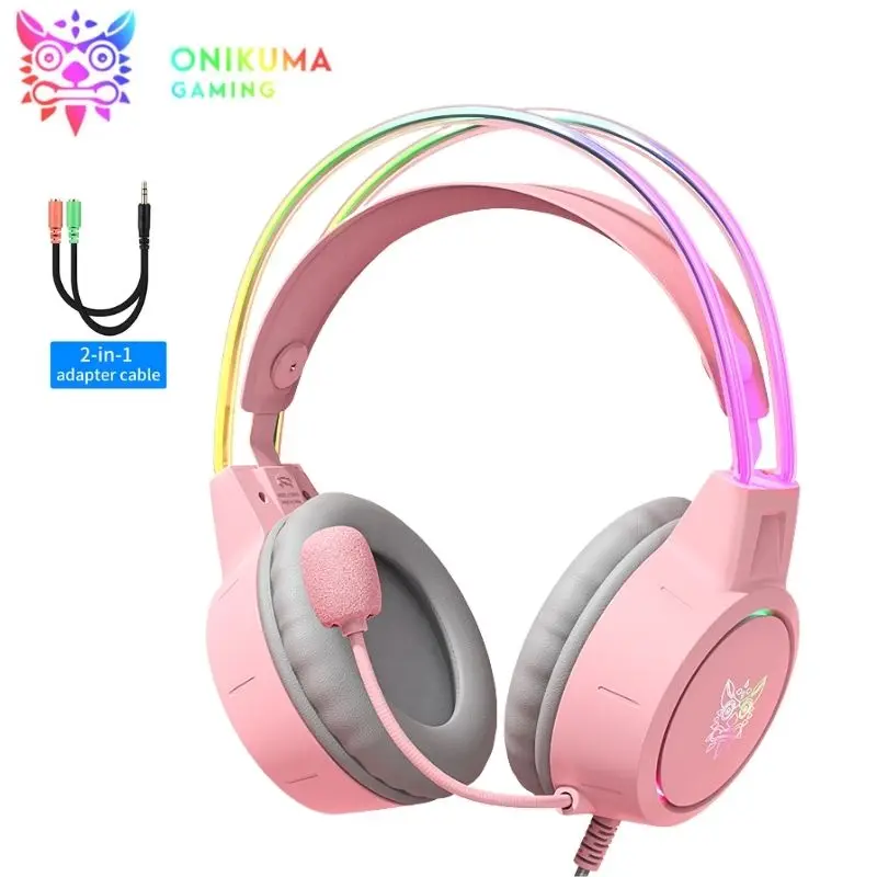 Onikuma x15pro RGB Headset Gamer For Switch Game Wired Headphones With Mic Stereo Gaming Headset Over Ear Earphones For PS5 Xbox
Onikuma x15pro RGB Headset Gamer For Switch Game Wired Headphones With Mic Stereo Gaming Headset Over Ear Earphones For PS5 Xbox