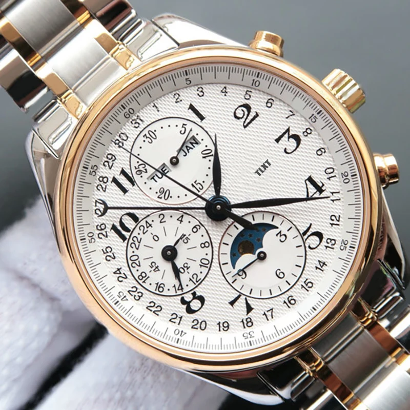 Men's Watches Automatic Mechanical Watch For Men TLXT Luxury Watch Steel Strap Top Quality 1:1 Replica AAA Watch
Men's Watches Automatic Mechanical Watch For Men TLXT Luxury Watch Steel Strap Top Quality 1:1 Replica AAA Watch