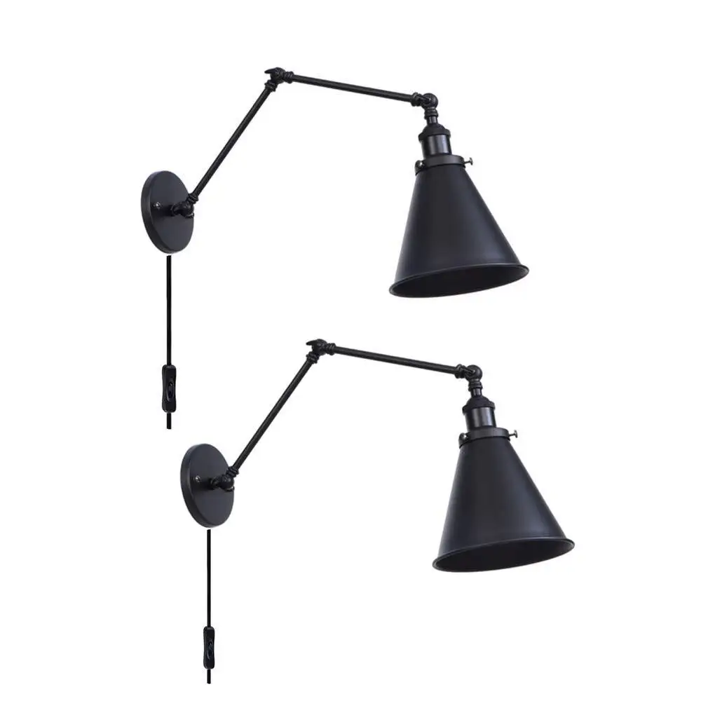 Dimmable Black Wall Lamp Kitchen Vintage Living Room Lights Fixtures Vanity Decoracion Hogar Moderno Indoor Lighting AB50BD
Dimmable Black Wall Lamp Kitchen Vintage Living Room Lights Fixtures Vanity Decoracion Hogar Moderno Indoor Lighting AB50BD