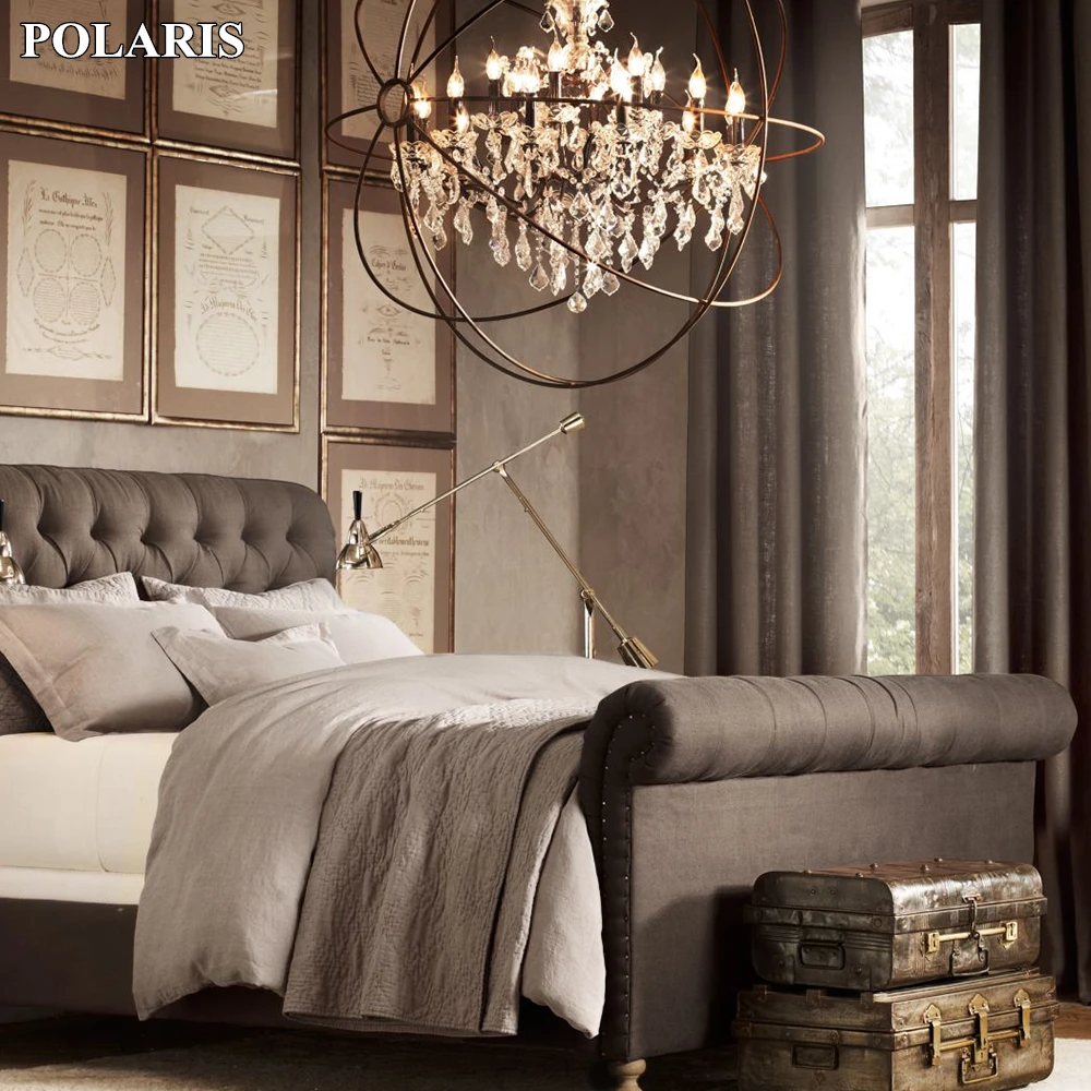 Modern Vintage Orb Crystal Chandelier Lighting Candle Chandeliers LED Pendant Hanging Light for Home Hotel Decoration
Modern Vintage Orb Crystal Chandelier Lighting Candle Chandeliers LED Pendant Hanging Light for Home Hotel Decoration