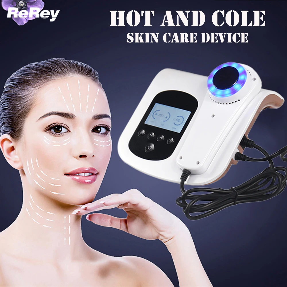 Hot Cold Face Massager Skin Rejuvenation LED Facial Lifting Cool Warm Hammer Wrinkle Removal Anti Aging Pores Acne Care
Hot Cold Face Massager Skin Rejuvenation LED Facial Lifting Cool Warm Hammer Wrinkle Removal Anti Aging Pores Acne Care