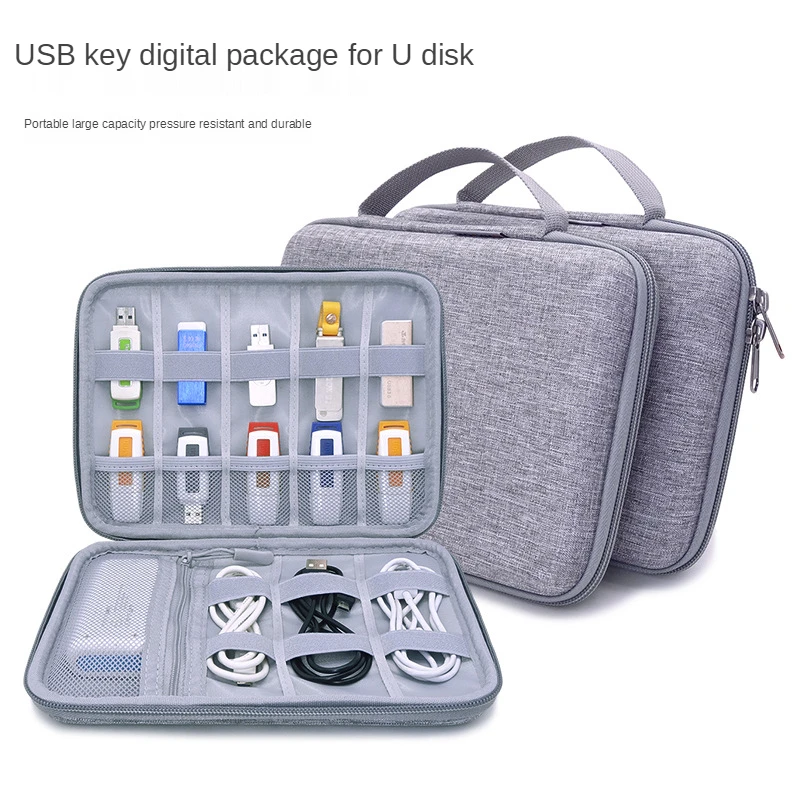 23x17x4cm Waterproof Storage Bag EVA Travel Portable Cable Clip Storage Box Electronic Accessories Cables Digital Storage Bag
23x17x4cm Waterproof Storage Bag EVA Travel Portable Cable Clip Storage Box Electronic Accessories Cables Digital Storage Bag