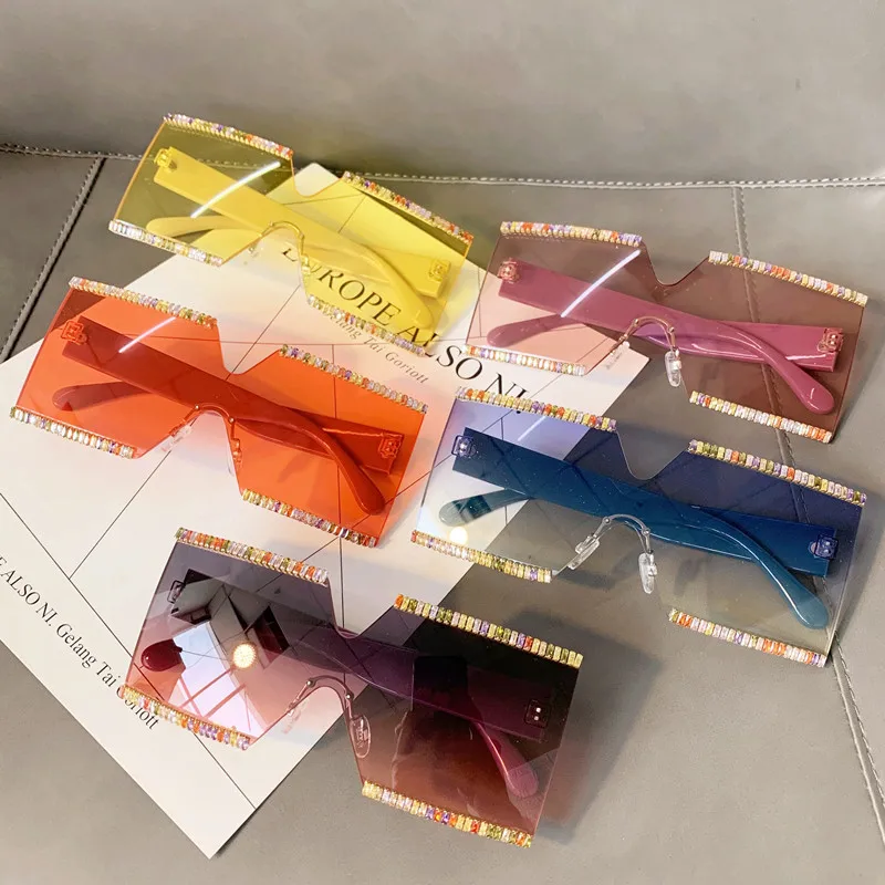 Zaolihu модные квадратные мужские солнцезащитные очки Красочные Бриллиантовые женские очки 2012 Летние оттенки очки ручной работы с кристаллами для взрослых Gafas 
Zaolihu модные квадратные мужские солнцезащитные очки Красочные Бриллиантовые женские очки 2012 Летние оттенки очки ручной работы с кристаллами для взрослых Gafas