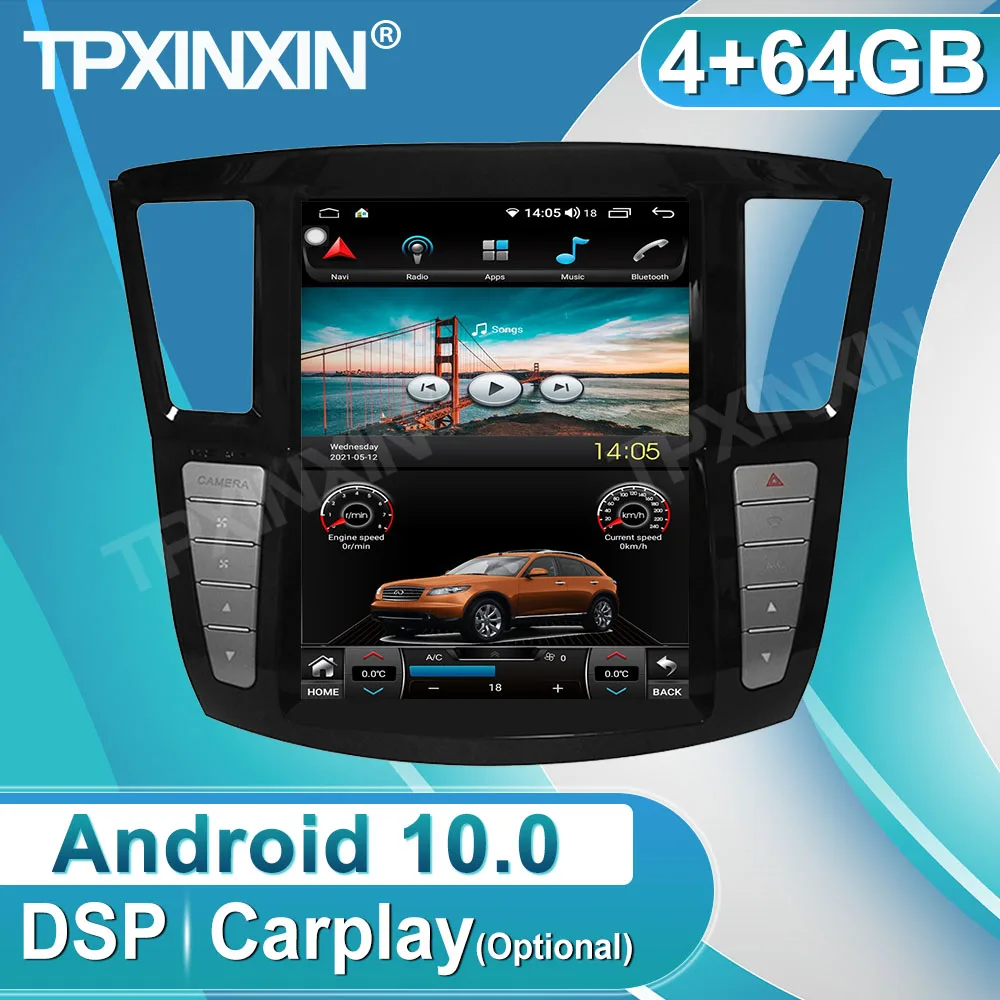 Android 10 Carplay 64GB For Infiniti QX60 2014 2015 - 2019 Radio Recorder Multimedia Player Stereo DVD Head Unit GPS Navigatie
Android 10 Carplay 64GB For Infiniti QX60 2014 2015 - 2019 Radio Recorder Multimedia Player Stereo DVD Head Unit GPS Navigatie