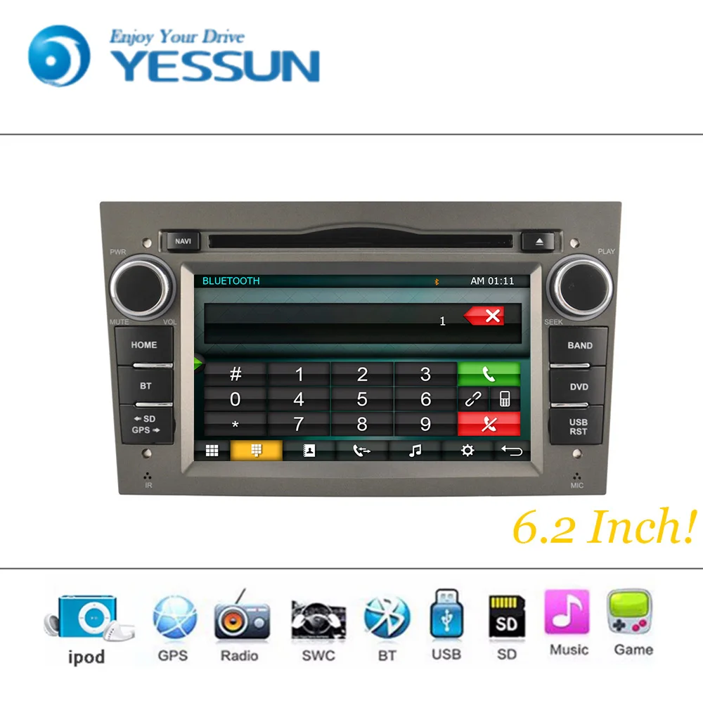 Автомобильный dvd-плеер система для Opel Astra Vectra Antara Авто Радио Стерео GPS навигация