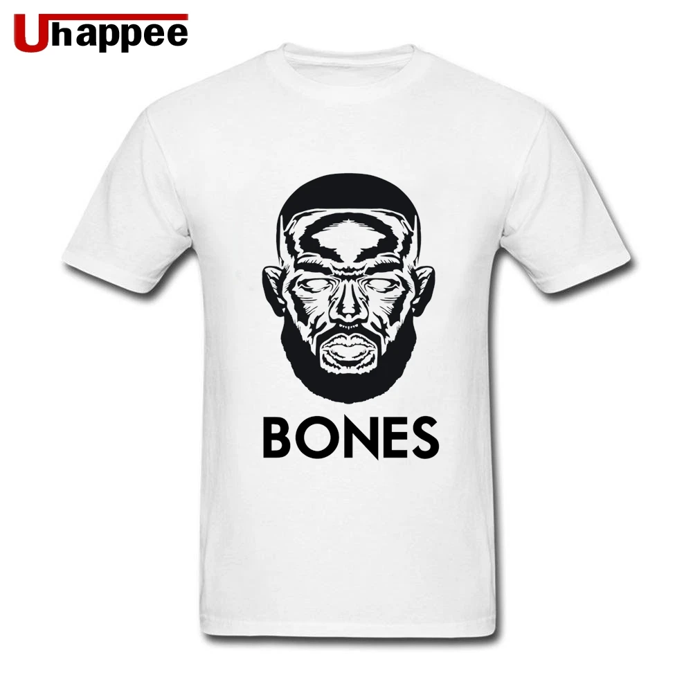 Винтажная графическая Мода Jon Bones Jones мужские футболки британского бренда с