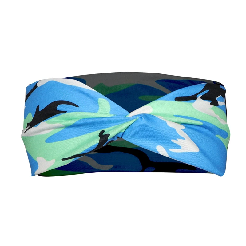 Sporting Women Girls Yoga Camo Elastic Headband Fashion Bezel Sweat absorption Cross Printed Hair Accessories For Women Headwear
Sporting Women Girls Yoga Camo Elastic Headband Fashion Bezel Sweat absorption Cross Printed Hair Accessories For Women Headwear