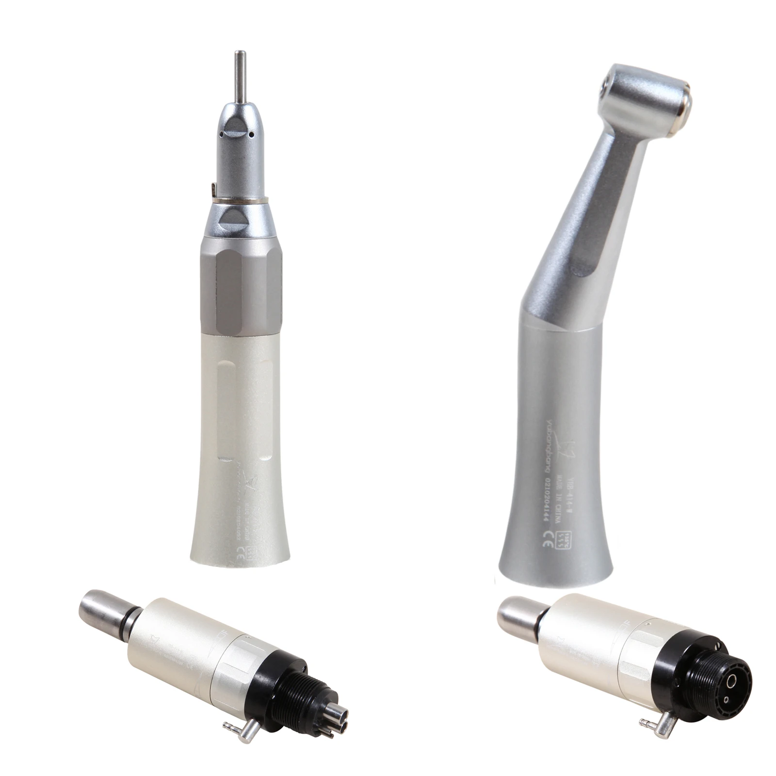 NSK Style Dental Low Speed Handpiece Contra Angle /Straight Handpiece / Air Motor 2/4 Hole External Water Spray
NSK Style Dental Low Speed Handpiece Contra Angle /Straight Handpiece / Air Motor 2/4 Hole External Water Spray