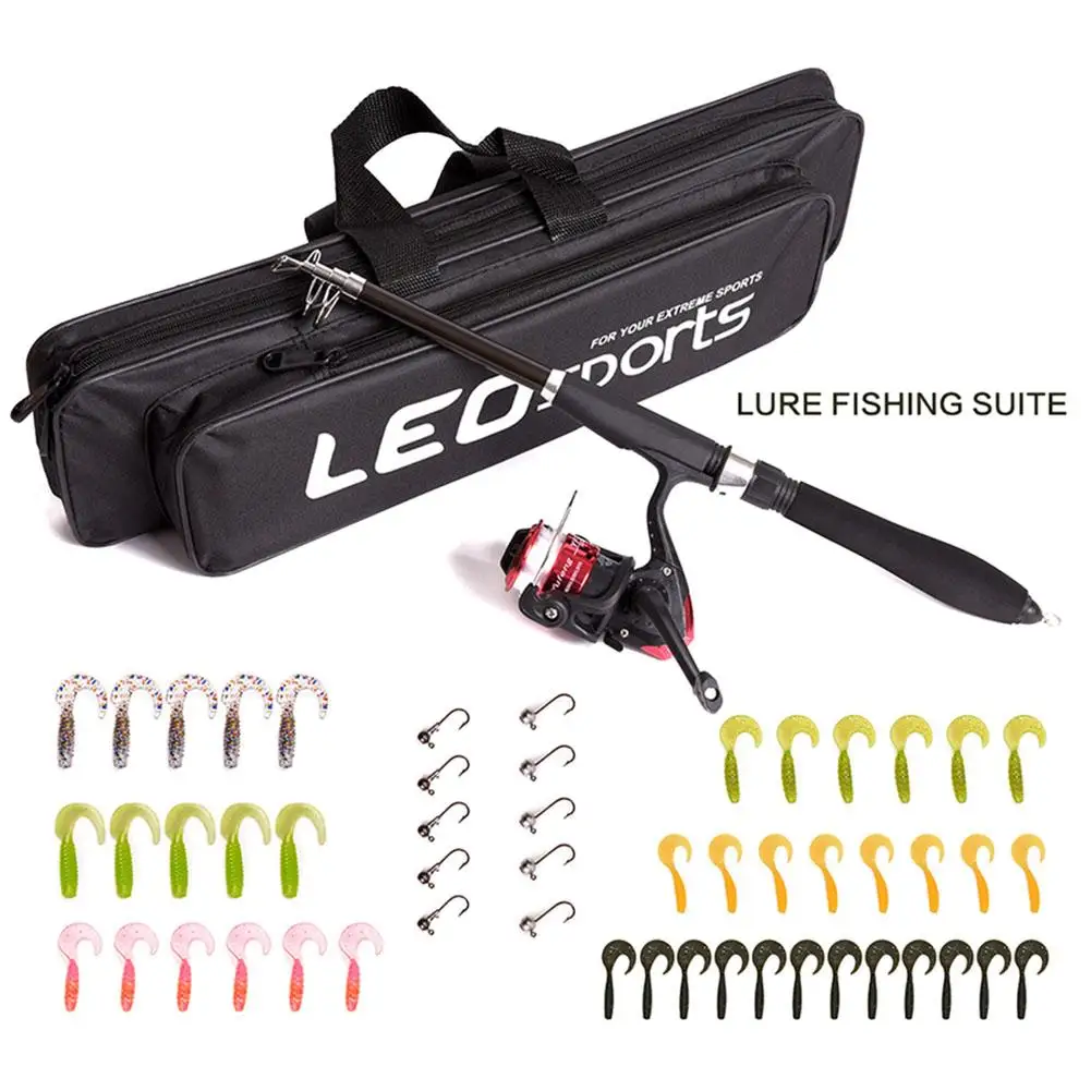 Beginner Portable Fishing Rod Set Childrens Spinning Wheel Fishing Gear Set For Children
Beginner Portable Fishing Rod Set Childrens Spinning Wheel Fishing Gear Set For Children