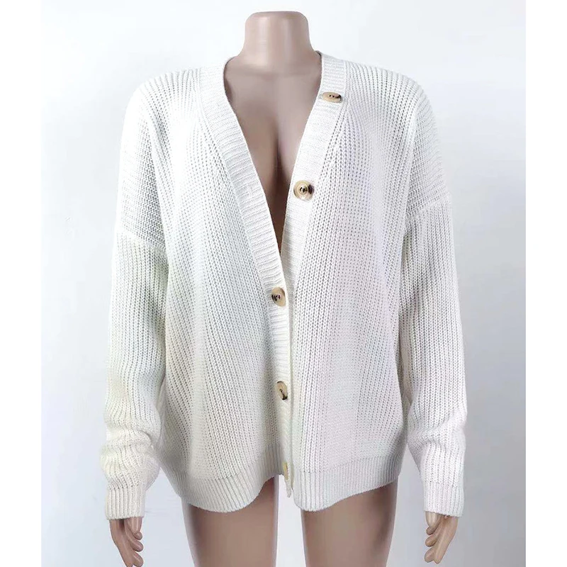 Cardigan Harajuku Long Sleeve Sweater Women Button Casual Women Tops Autumn Winters Pure SJ3978R
Cardigan Harajuku Long Sleeve Sweater Women Button Casual Women Tops Autumn Winters Pure SJ3978R